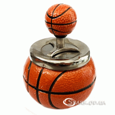 Пепельница  юла "Баскетбольный мяч - керамика"
