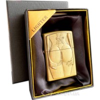 Подарочная бензиновая зажигалка № 8079 "Девочки"