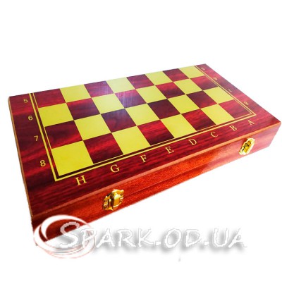 Настільна гра "Шахи, нарди, шашки" (40*40см) №A103
