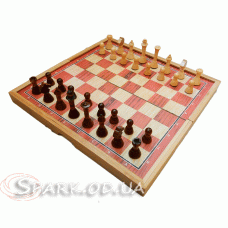 Настольная игра "Шахматы, нарды, шашки" на магните № Х409