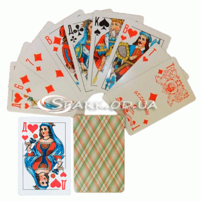 Игральные карты "Дама белая" 36 карт