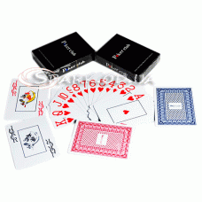 Пластиковые игральные карты "Poker Club" 25395-3 Синяя