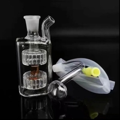 Бонг - вапорайзер скляний 8см. "Oil Burner" GT-007FH