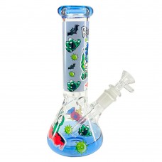 Бонг стеклянный 26см "Rick and Morty" GT-120Z