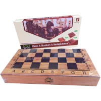 Настільна гра "Шахи, нарди, шашки" (30*30см) G30