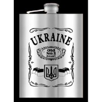 Фляжка 9oz Україна № TL-024