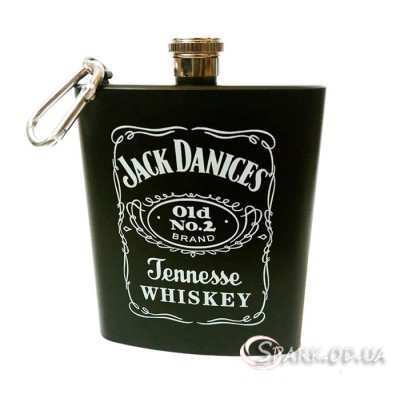 Фляжка металлическая 7oz "Jack Daniels"