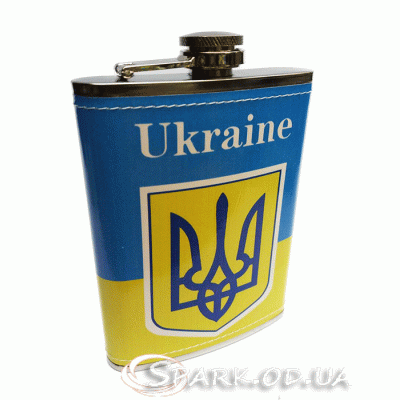 Фляжка  9 oz  Украина № LN-2
