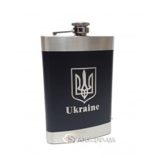 Фляжка  9oz  "Украина - герб"№ 042