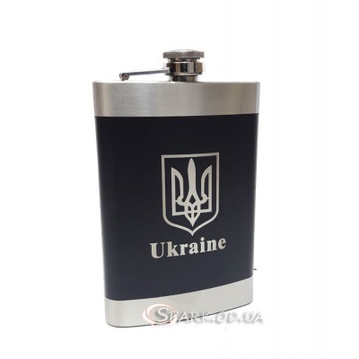 Фляжка  9 oz  "Украина - герб"№ 042