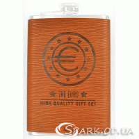 Фляжка  9 oz  "Евро"