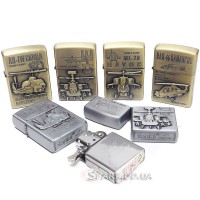 Бензиновые зажигалки "Вертолеты" № 4-27