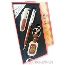 Подарочный набор ручка/брелок/нож № 3-11А