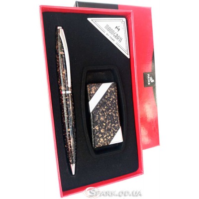 Подарунковий набір "Moongrass" ручка/запальничка № RJ7184