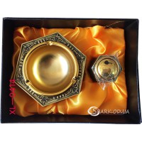 Подарунковий набір попільничка та запальничка № XL-0414