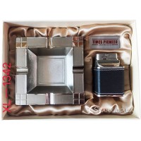 Подарочный набор пепельница и зажигалка Pioneer № XL-1342