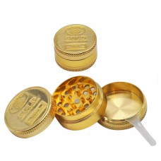 Ґріндер металевий/три частини "Золото" (30*21)