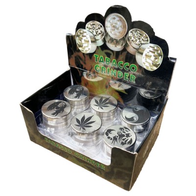 Ґріндер металевий, 41*24мм, № GT-005BE (3 частини)