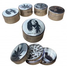 Ґріндер металевий, 41*24мм, № GT-005BE (3 частини)