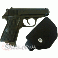Пістолет "WALTHER" чорний у кобурі