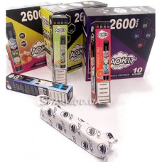 Одноразовая электронная сигарета AOKIT Lux-2600 2% с подсветкой