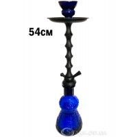 Кальян на одну трубку, 54см. № 0156-1 Синій