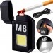 USB зажигалка/фонарик M-8