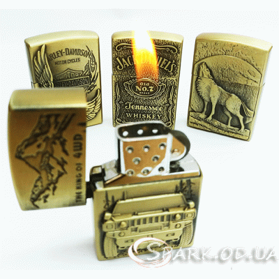 Зажигалка "Газ под Zippo" № z1069