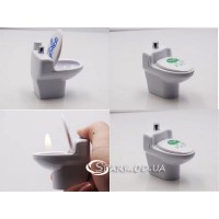 Газовая зажигалка "Унитаз" 