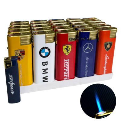 Багаторазова запальничка в металевому корпусі "BossJazz" BJ-118-1 XL