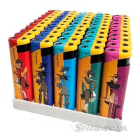 Багаторазова пластикова запальничка  SN-E05