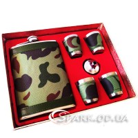 Набір з флягою 9oz "Камуфляж" №300