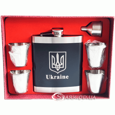 Набір з флягою 18oz "Україна" № 6-32