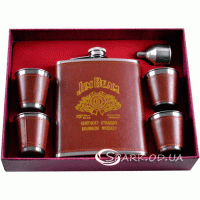 Набір з флягою 18oz "Jim Beam" № TF-6