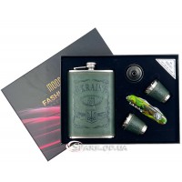Набор с флягой 9oz "Украина" № UK-9