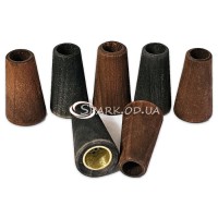 Колпак деревянный с латунной вставкой "Высокий"
