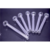 Трубка стеклянная курительная "Oil Burner" GT-039CE (15см)
