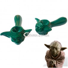 Керамічна трубка "Йода" зелена