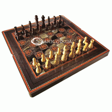 Настольная игра "Шахматы, нарды, шашки" № W5008C
