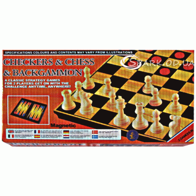Настільна гра "Шахи, нарди, шашки" №3213M