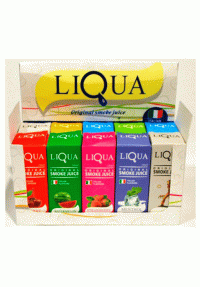 Жидкость для электронных сигарет "LIQUA" (10мл.) "нулевка"